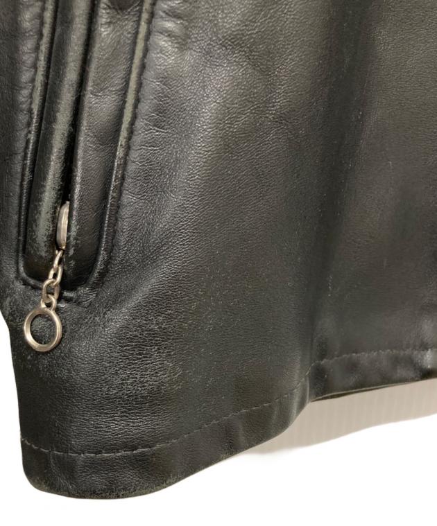 中古・古着通販】Schott (ショット) レザージャケット ブラック サイズ
