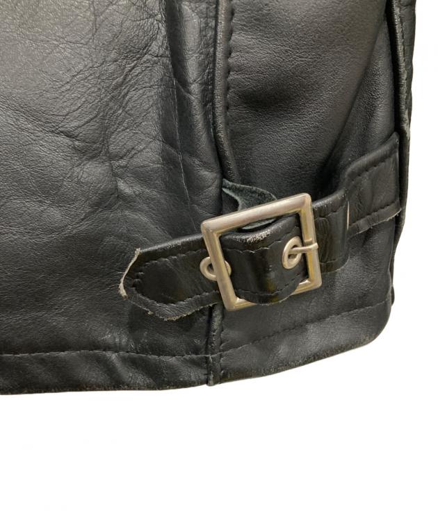 中古・古着通販】Schott (ショット) レザージャケット ブラック サイズ