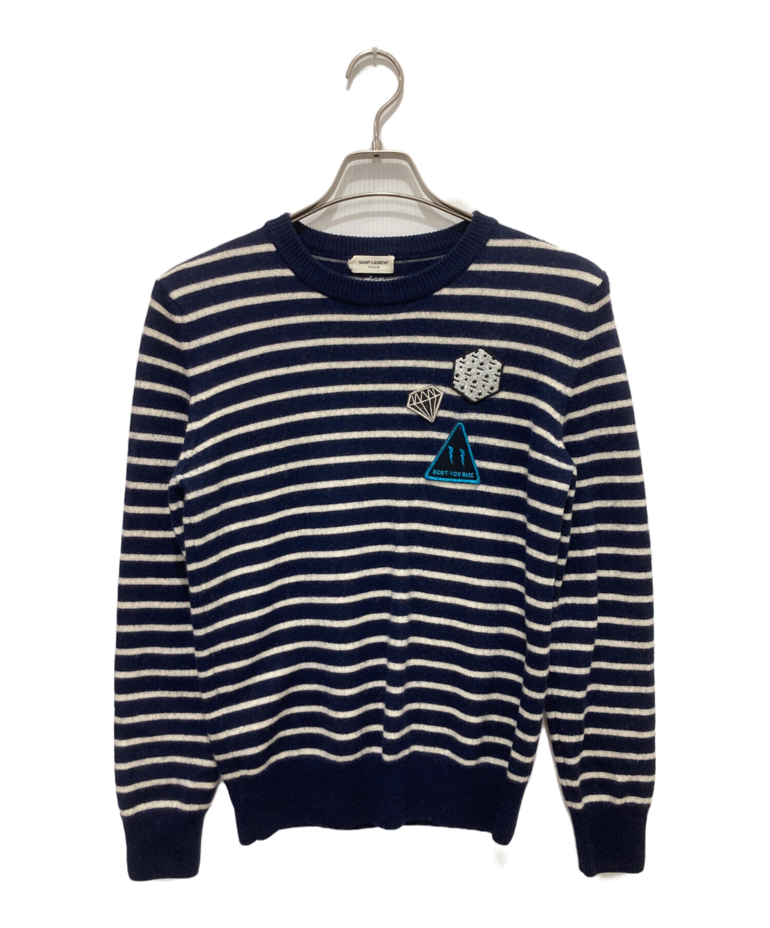 中古・古着通販】Saint Laurent Paris (サンローランパリ) ボーダー