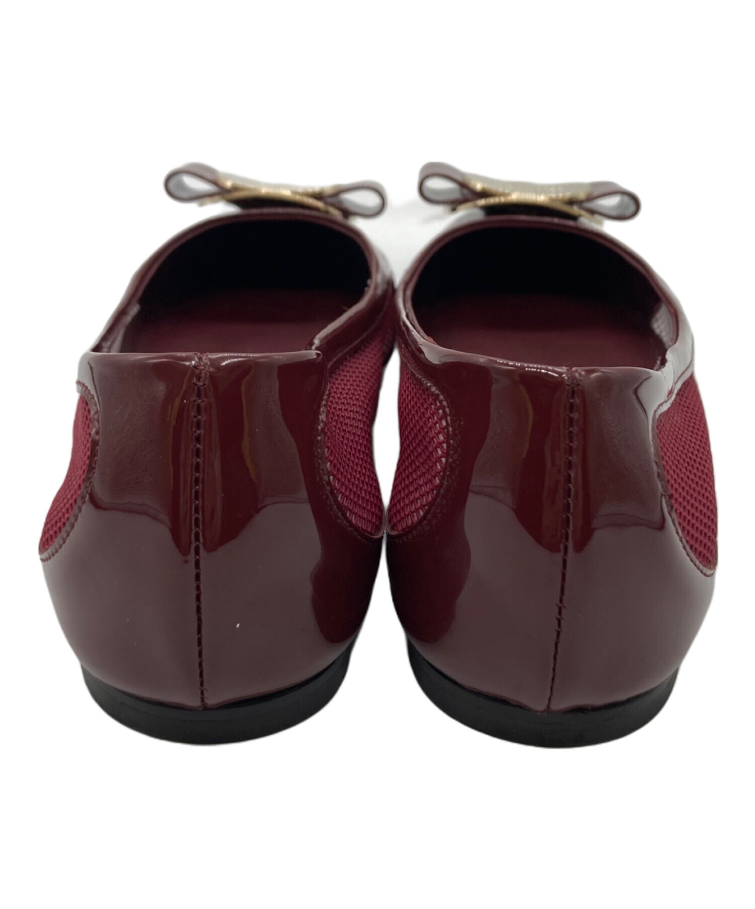 ほぼ未使用】Salvatore Ferragamo フラットシューズ 8.5 中古・古着