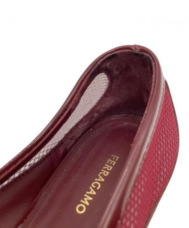 新品未使用 Ferragamo フラットシューズ 6 ½ 中古・古着通販