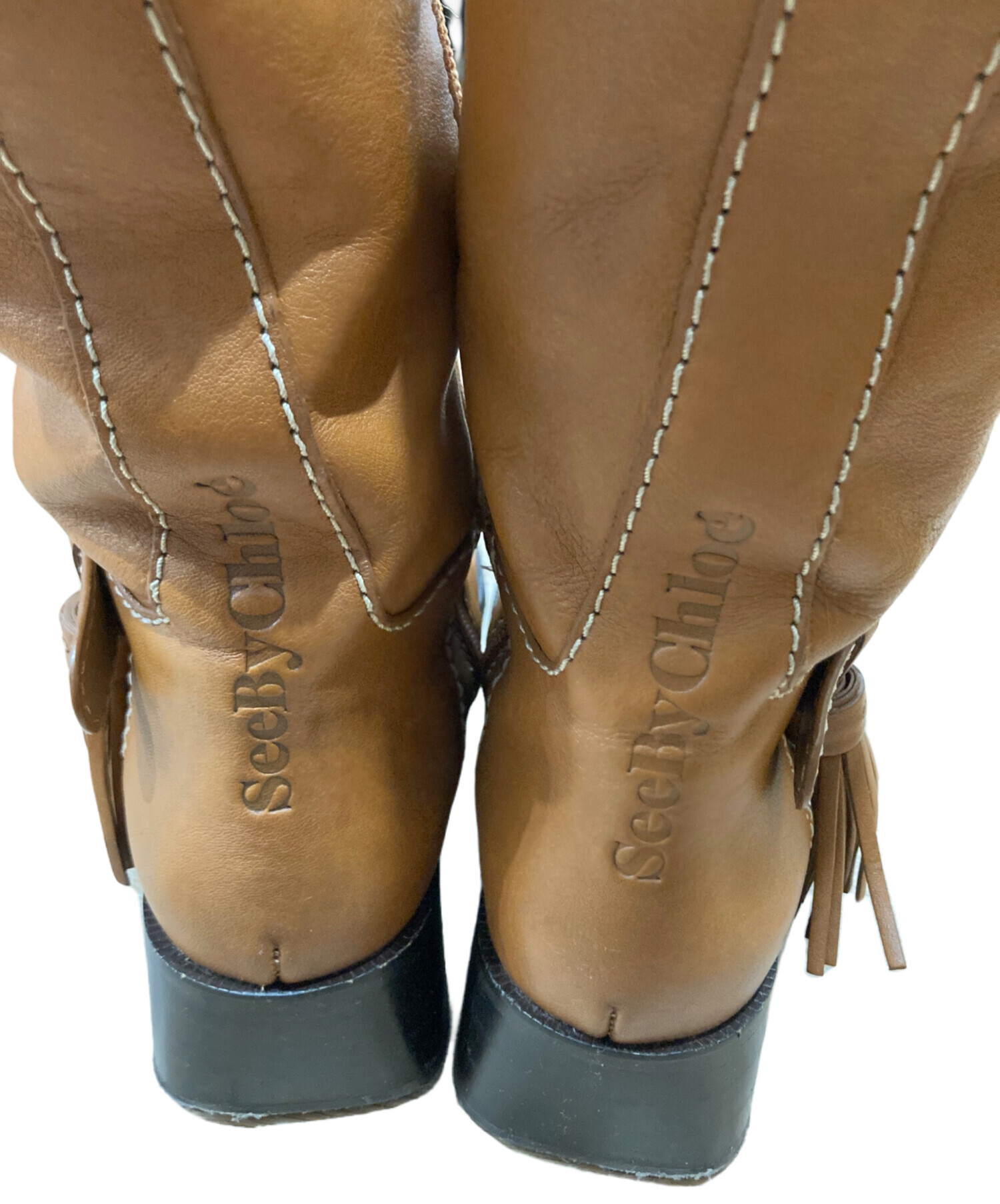 中古・古着通販】SEE BY CHLOE (シーバイクロエ) ロングブーツ