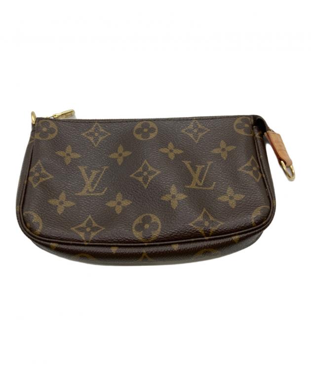 値下げLouis Vuitton ショルダーバッグ ブラウン 中古・古着通販】LOUIS VUITTON (ルイ ヴィトン) ショルダーバッグ