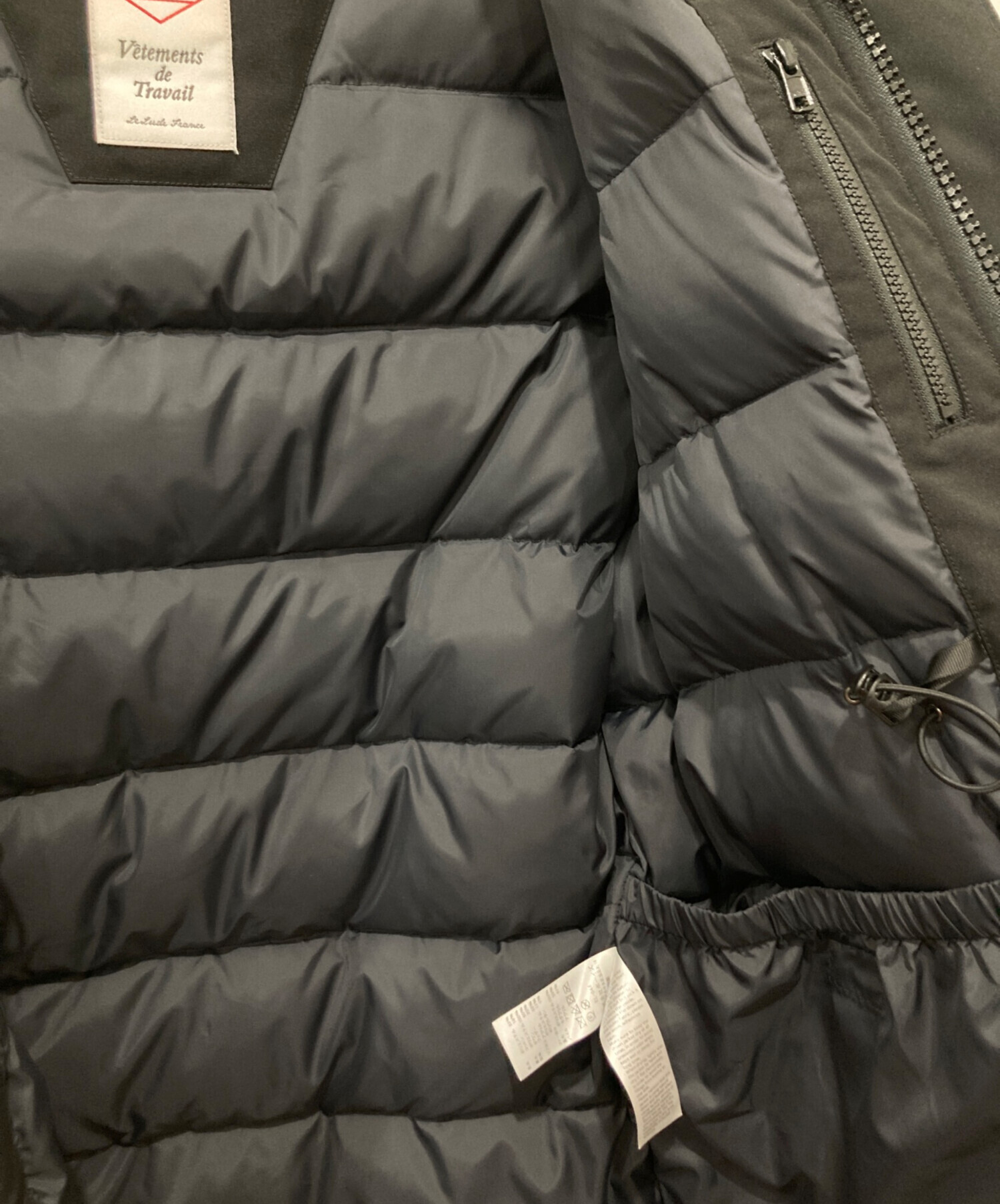 中古・古着通販】DANTON (ダントン) T/C DOWN BYSP ブラック サイズ:L 