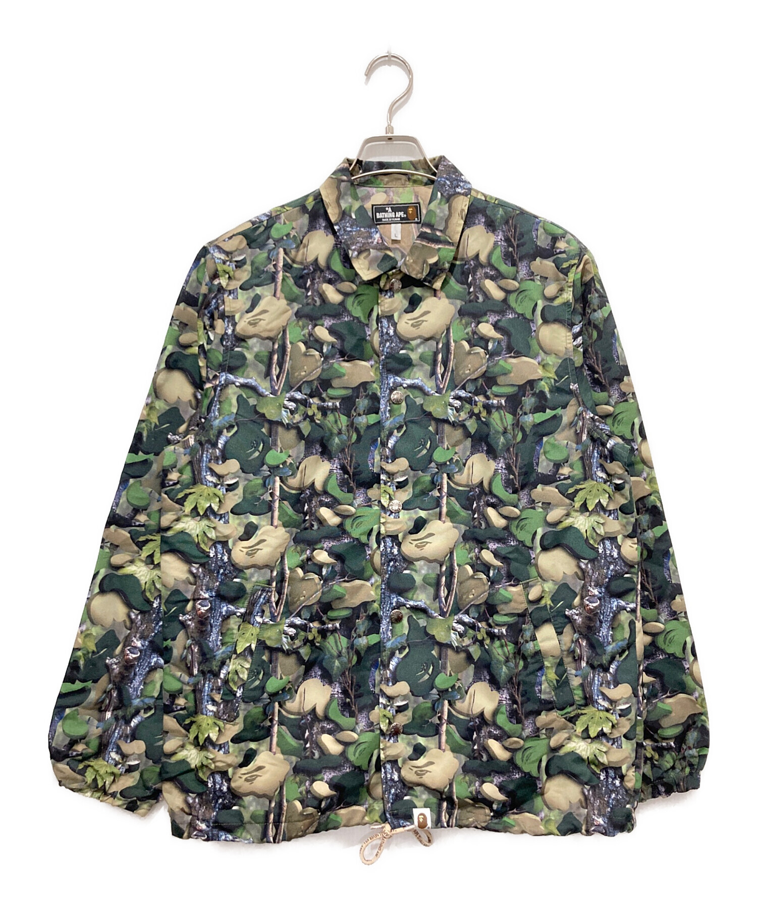 A BATHING APE コーチジャケット　Lサイズ　年代物　エイプ 中古・古着通販】A BATHING APE (ア ベイシング エイプ) リアルツリー