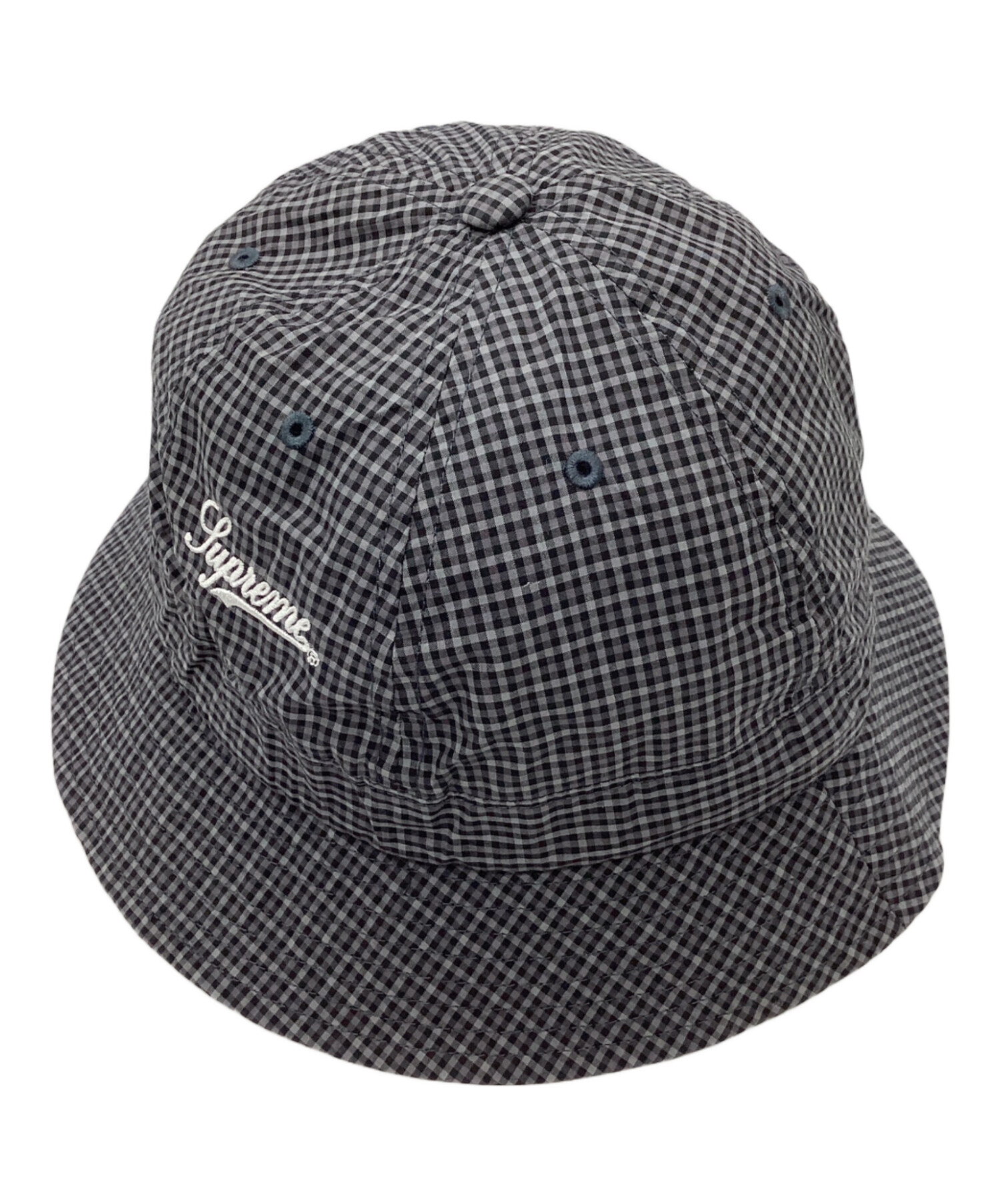 supreme Cordura® Plaid Bell Hat ブラック　M/L 中古・古着通販】SUPREME (シュプリーム) cordura plaid bell hat/25SS