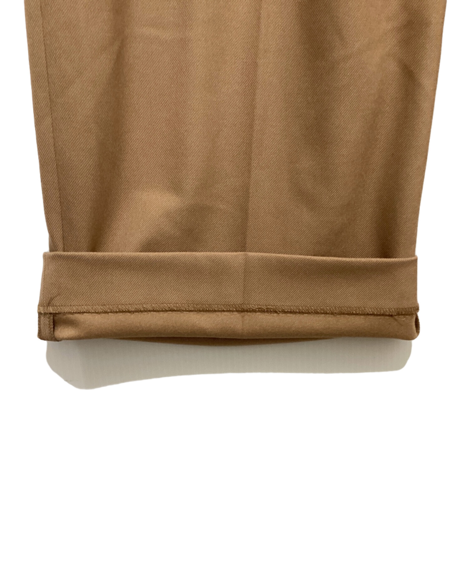 中古・古着通販】Noble (ノーブル) TRツイル裏起毛スラックスパンツ