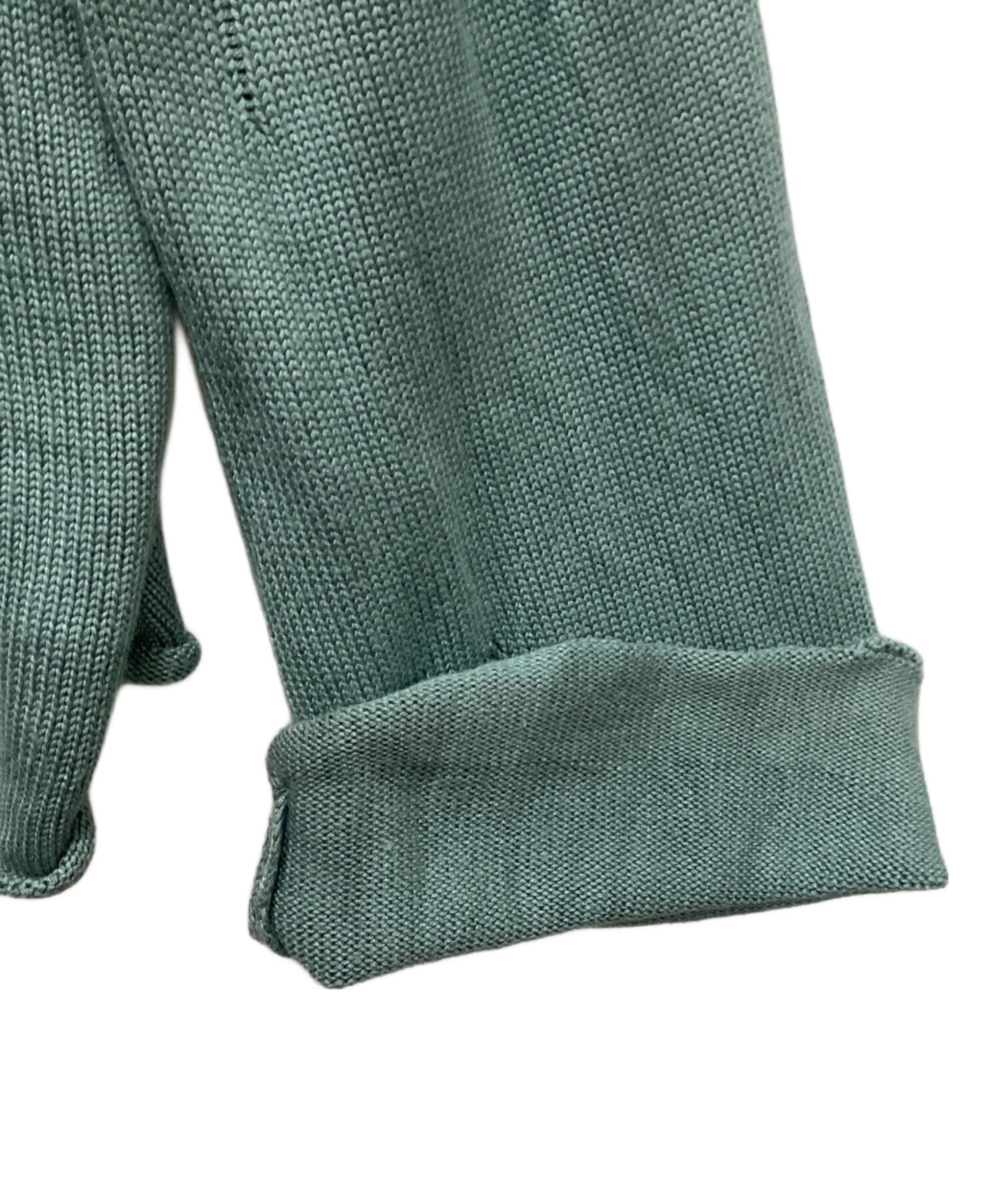 中古・古着通販】jieda (ジエダ) OVERSIZED DAMAGE KNIT ブルー サイズ 