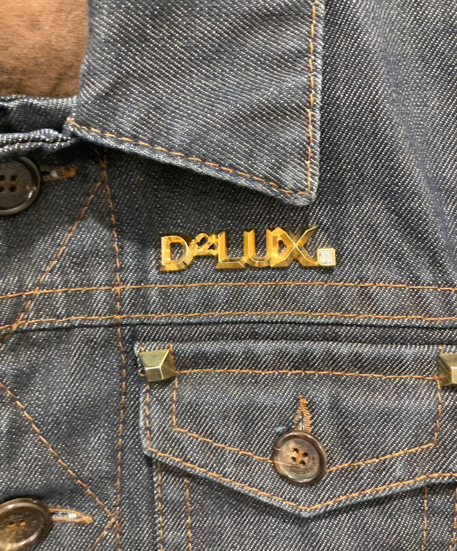 中古・古着通販】DSQUARED2 (ディースクエアード) スタッズデニム 