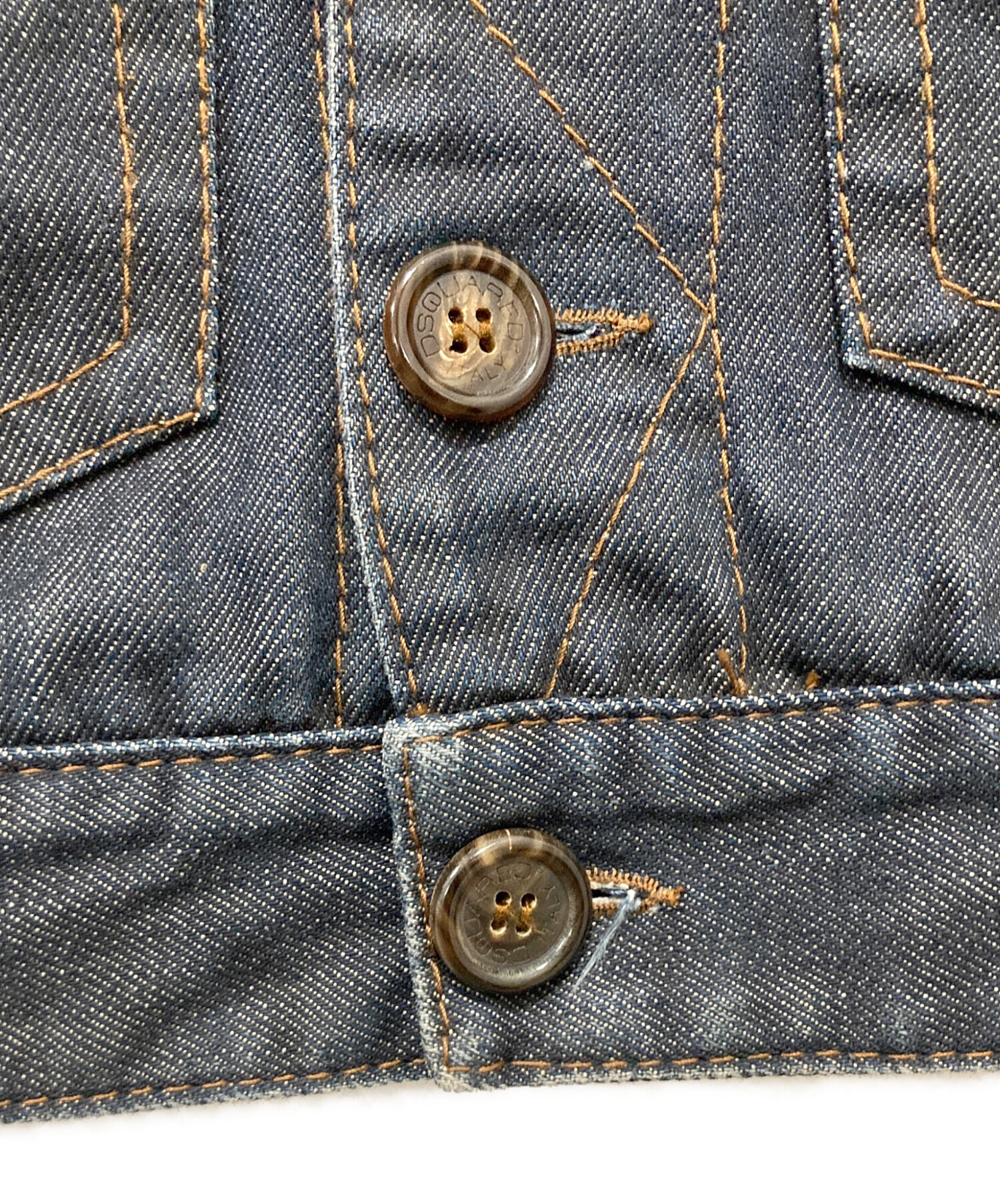 中古・古着通販】DSQUARED2 (ディースクエアード) スタッズデニム 