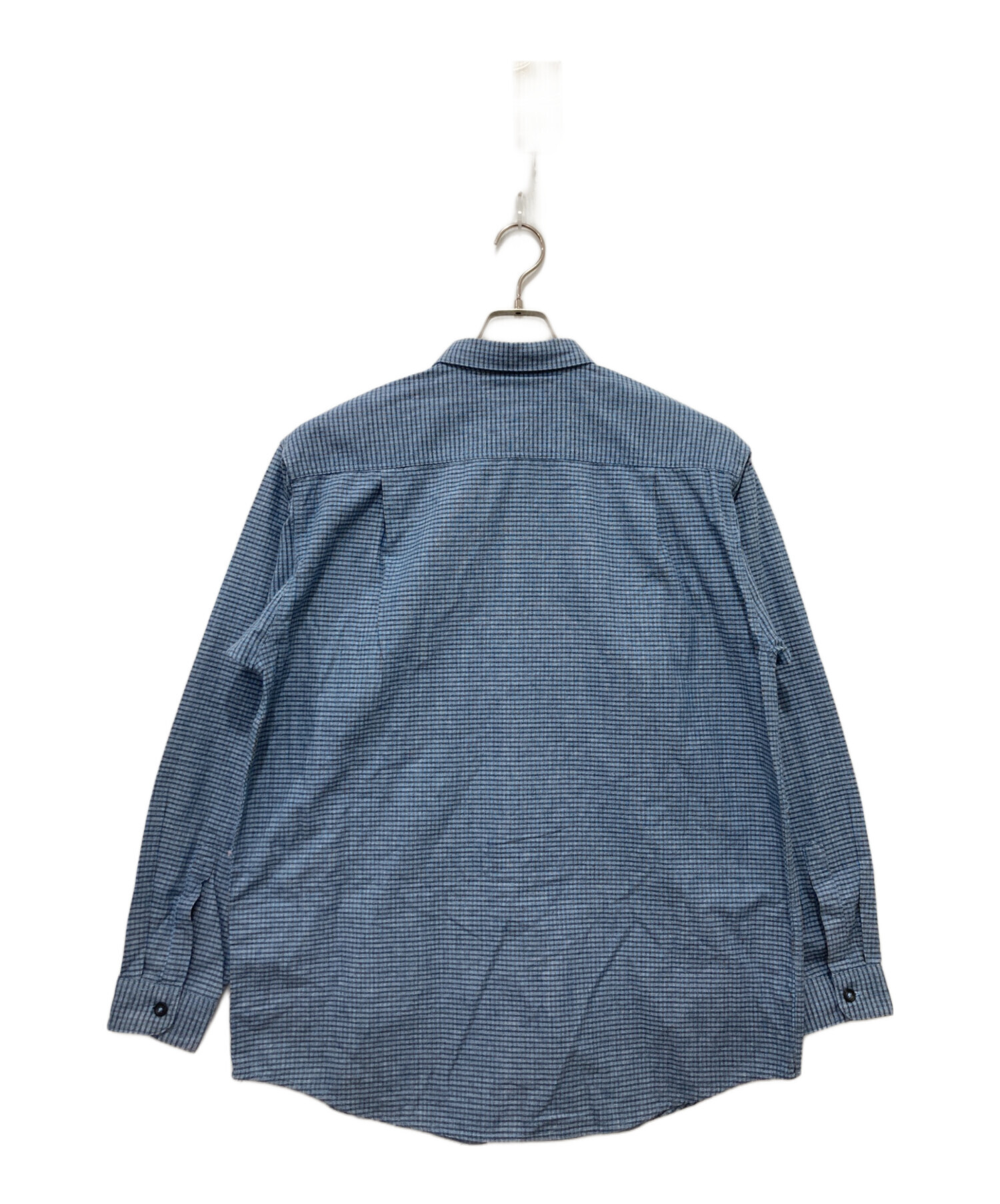 中古・古着通販】Patagonia (パタゴニア) チェックシャツ ブルー