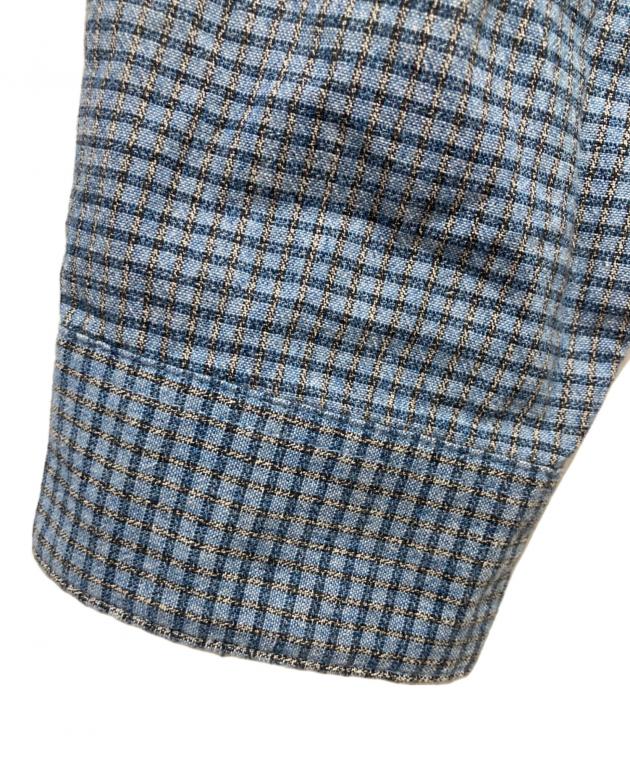 中古・古着通販】Patagonia (パタゴニア) チェックシャツ ブルー