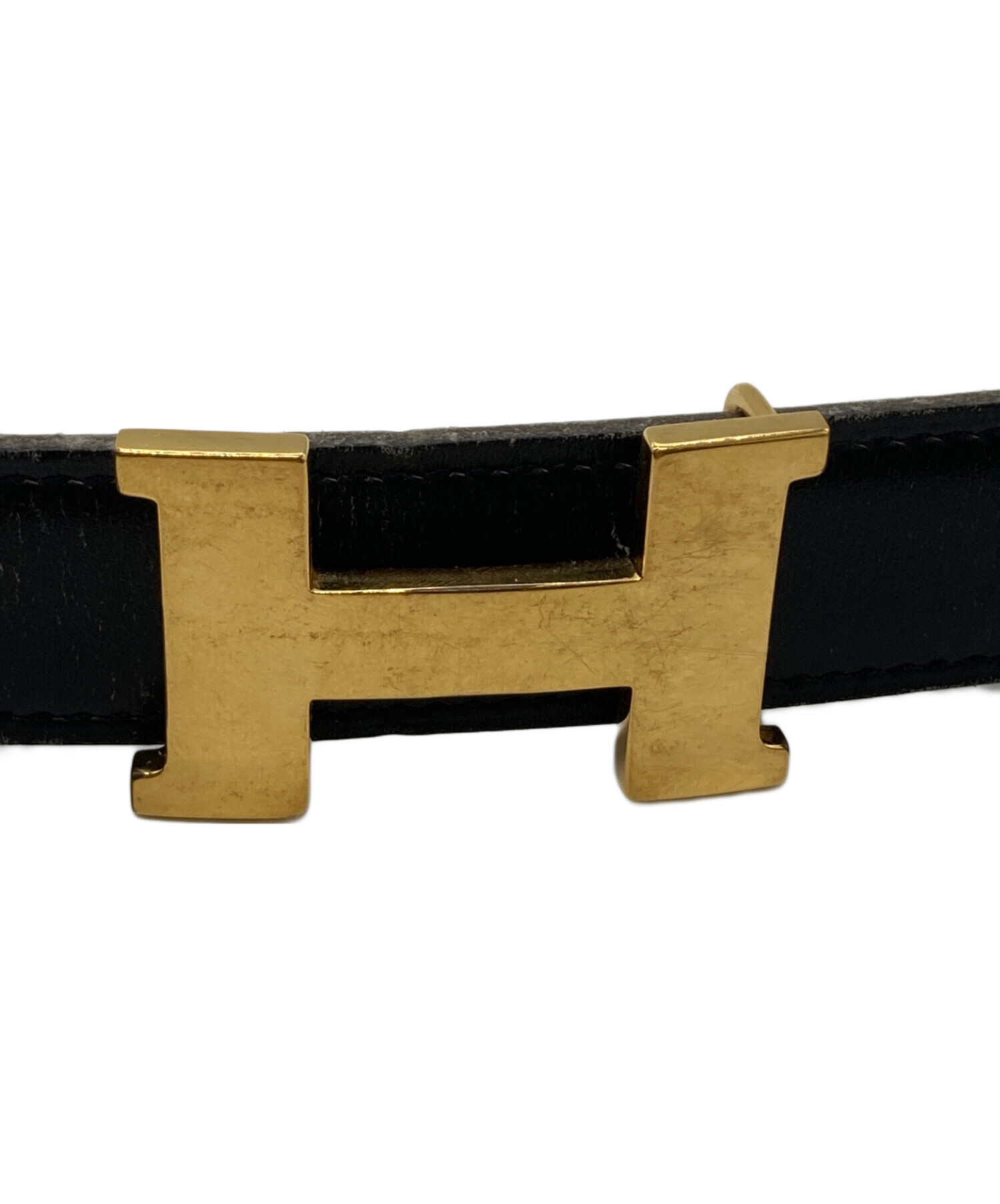 中古・古着通販】HERMES (エルメス) レザーベルト ブラウン｜ブランド