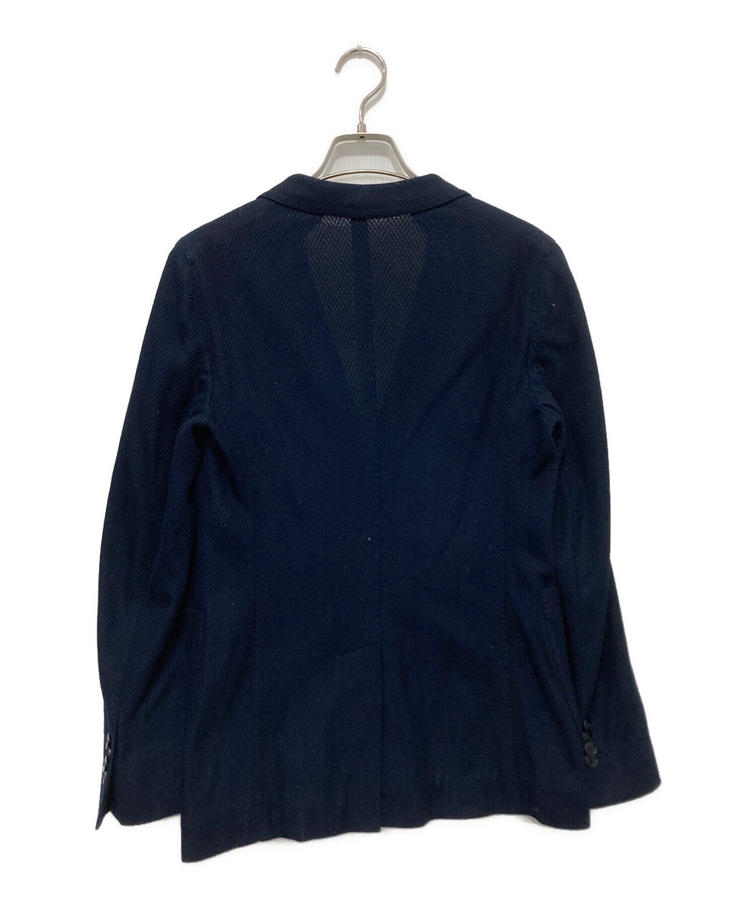 <美品>BOGLIOLI SOHO ネイビー コットン ダブル ジャケット 46 中古・古着通販】BOGLIOLI (ボリオリ) コットンジャケット ネイビー