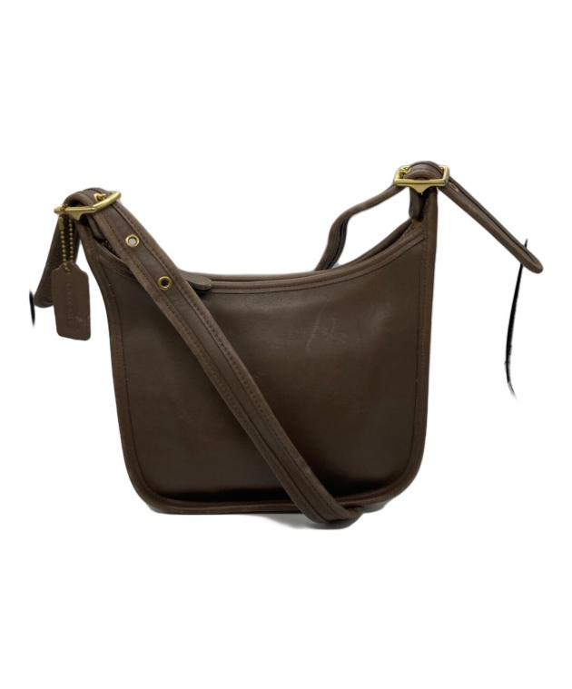 中古・古着通販】COACH (コーチ) ショルダーバッグ ブラウン｜ブランド