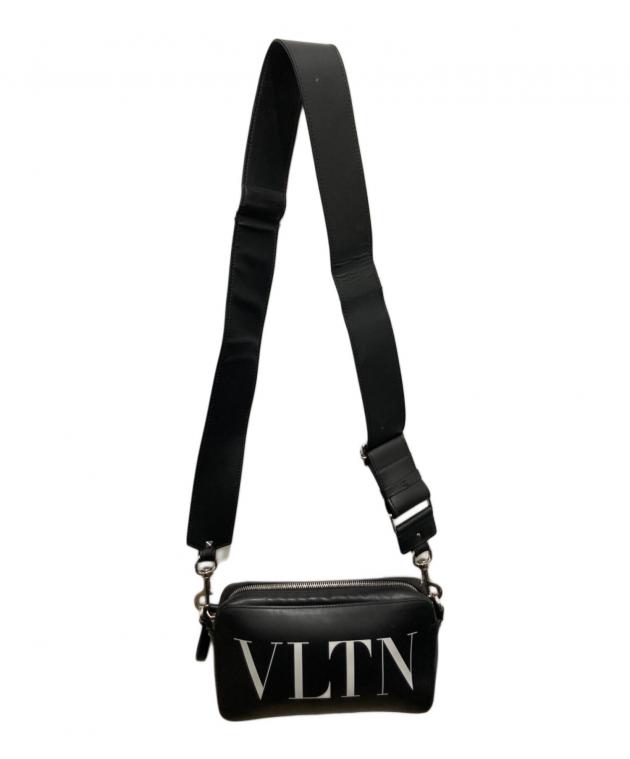 VALENTINO ロゴ入り ブラックバッグ 中古・古着通販】VALENTINO GARAVANI (ヴァレンティノ・ガラヴァーニ
