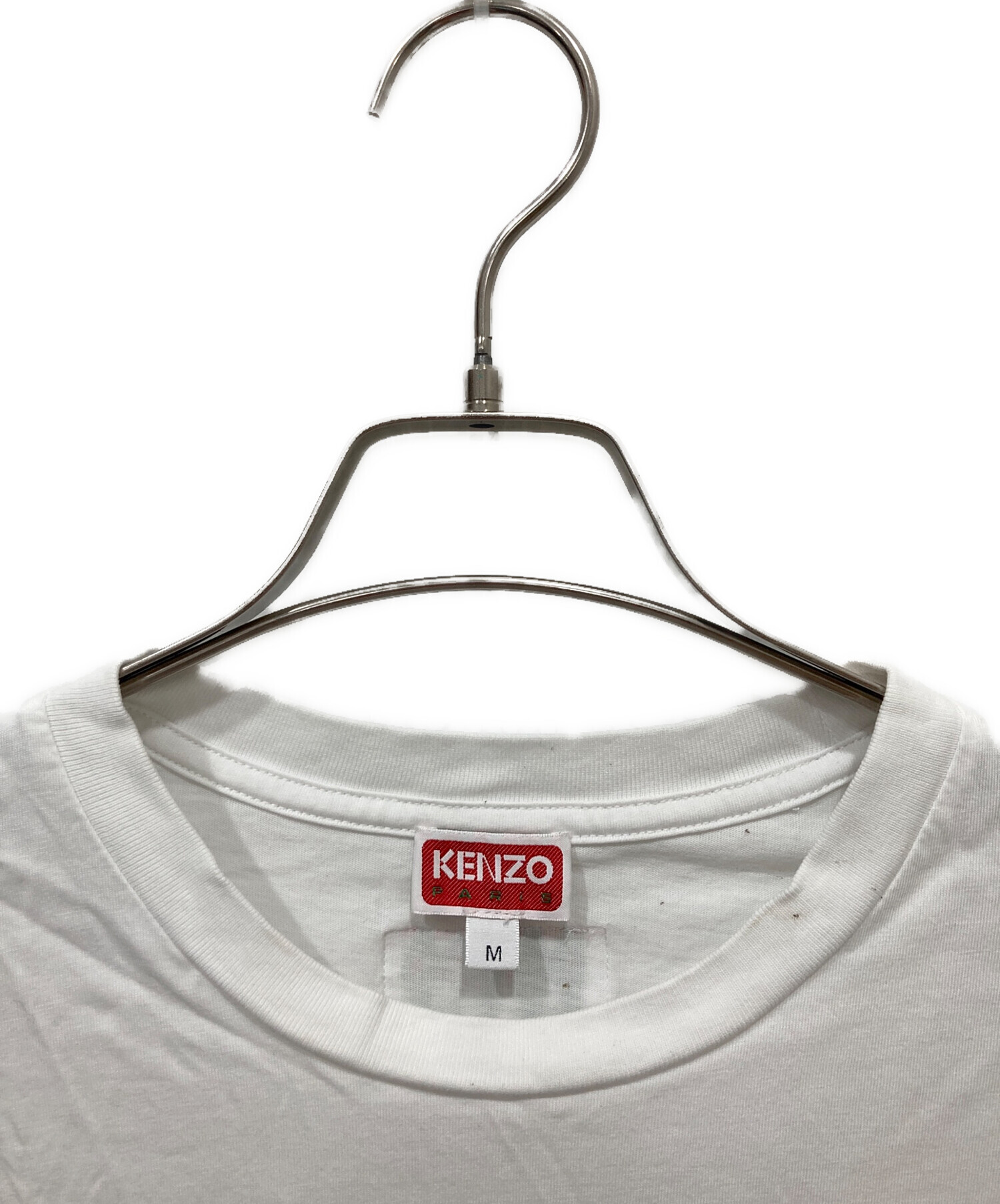 KENZO ケンゾー Tシャツ・カットソー M 白 【古着】【中古】【送料無料】 KENZO - KENZO ケンゾー Tシャツ・カットソー M 白 【古着】【中古