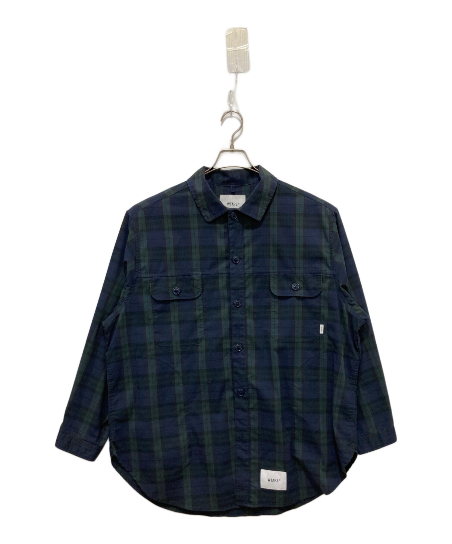 中古・古着通販】WTAPS (ダブルタップス) WCPO LS RIPSTOP COOL MAX 