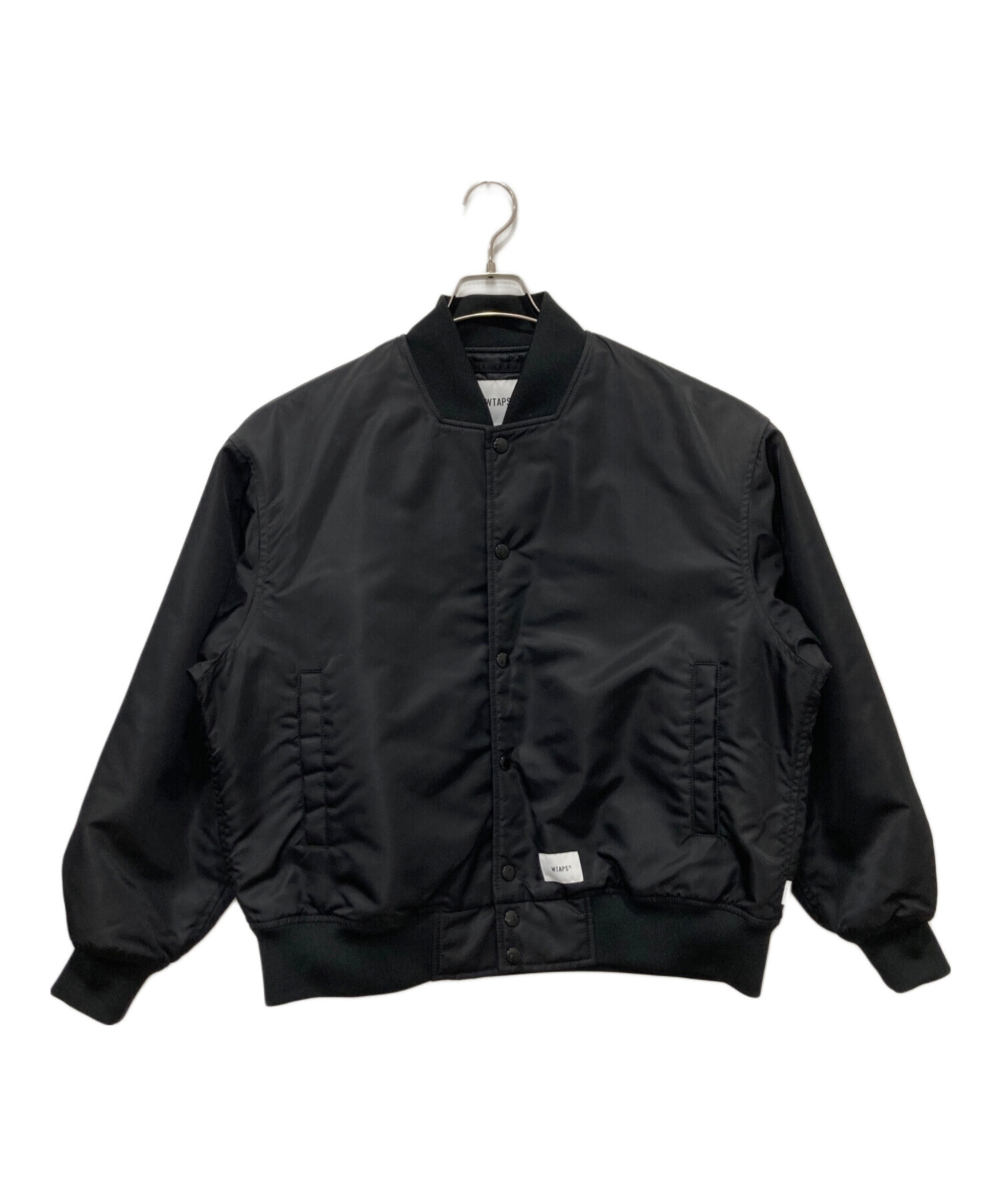 中古・古着通販】WTAPS (ダブルタップス) TEAM JACKET ブラック サイズ