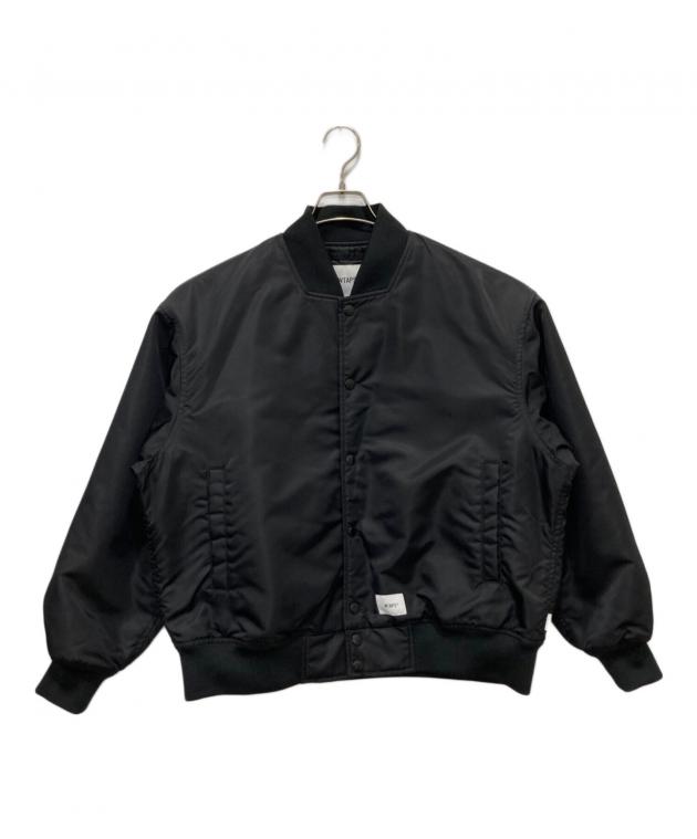 中古・古着通販】WTAPS (ダブルタップス) TEAM JACKET ブラック 中古・古着通販】WTAPS (ダブルタップス) TEAM JACKET ブラック
