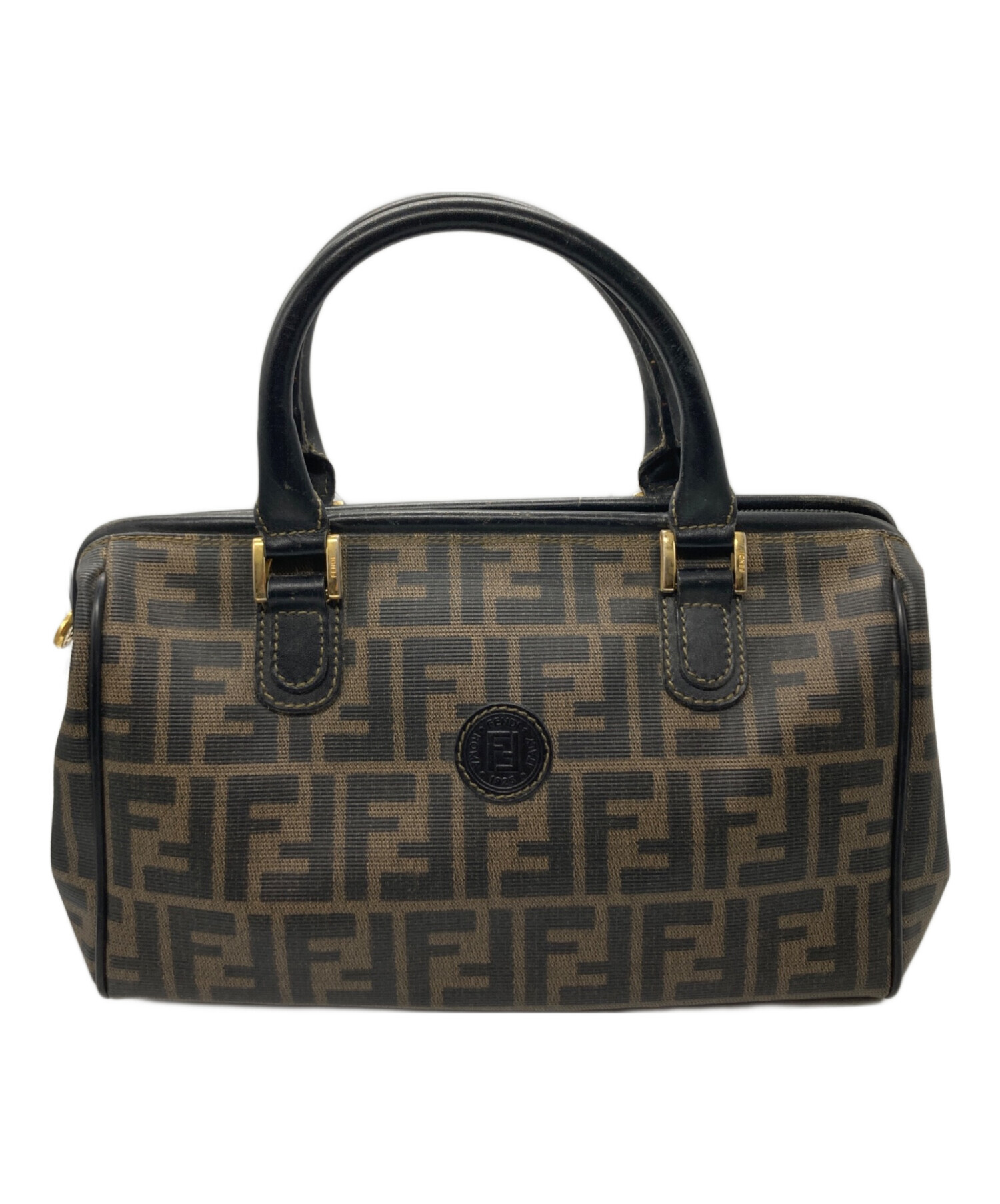 中古・古着通販】FENDI (フェンディ) ズッカ柄ミニボストンバッグ