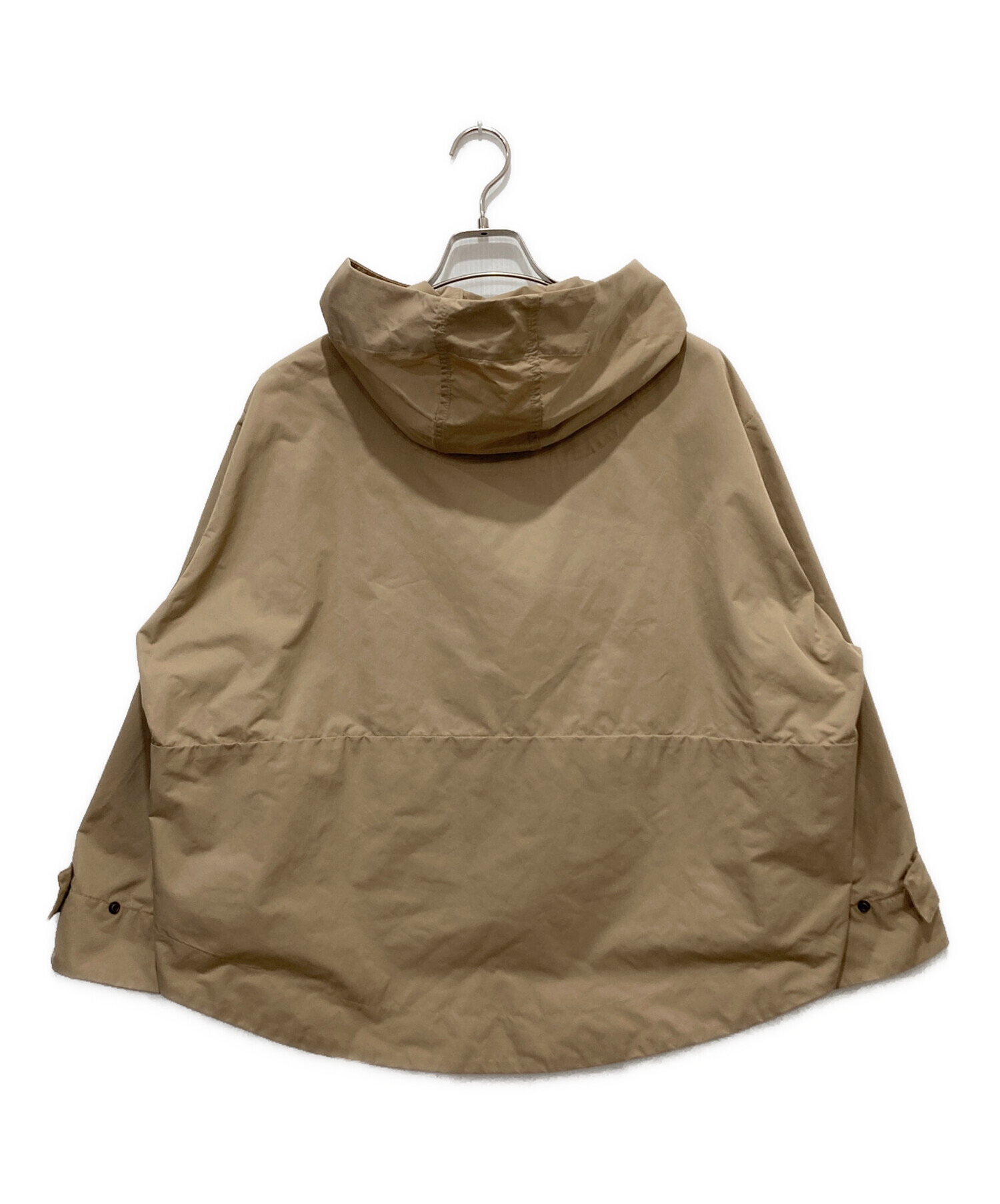 中古・古着通販】IENA (イエナ) テントラインフードブルゾン ベージュ