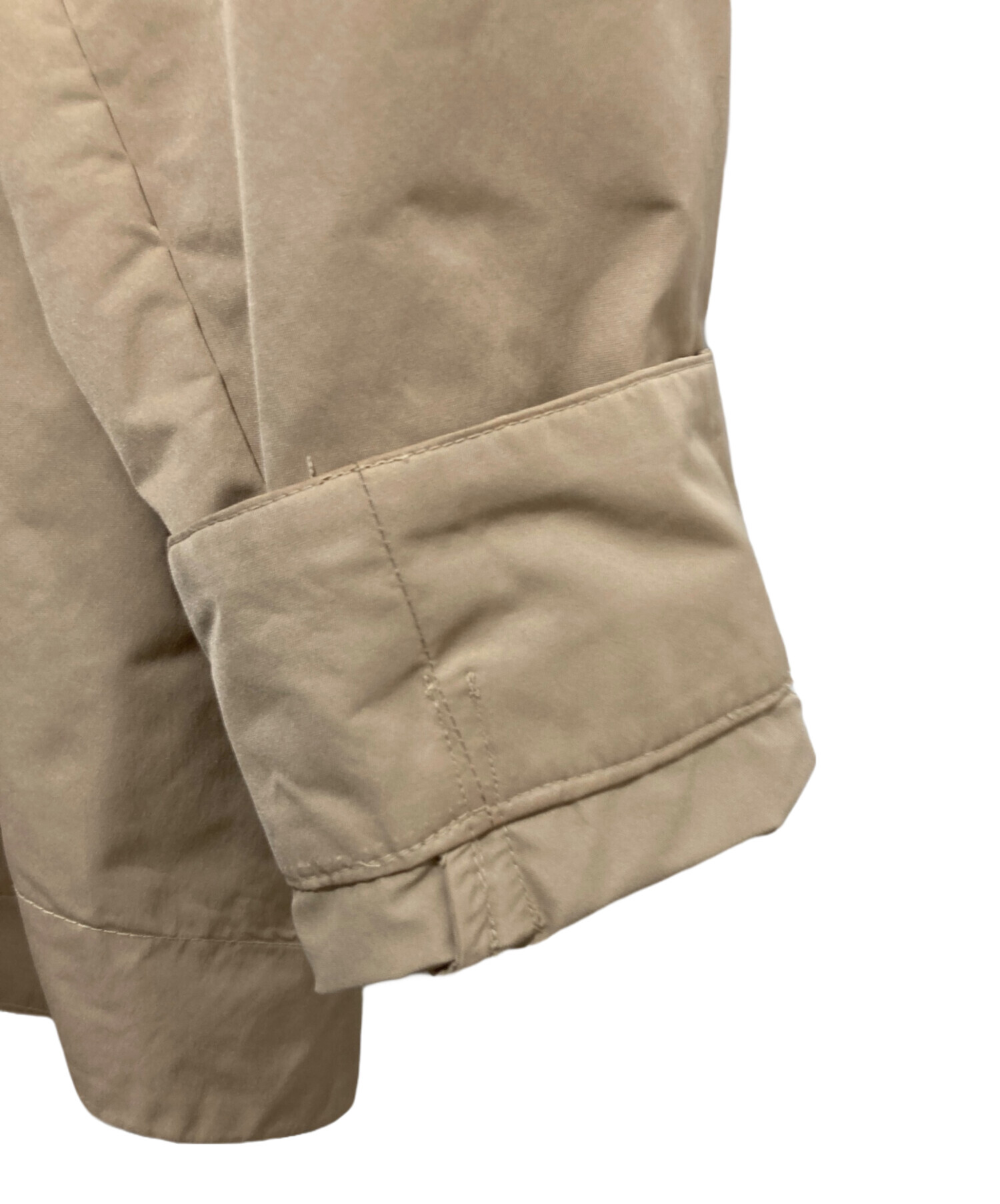 中古・古着通販】IENA (イエナ) テントラインフードブルゾン ベージュ