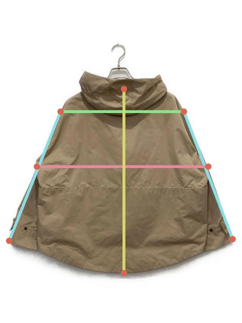 中古・古着通販】IENA (イエナ) テントラインフードブルゾン ベージュ