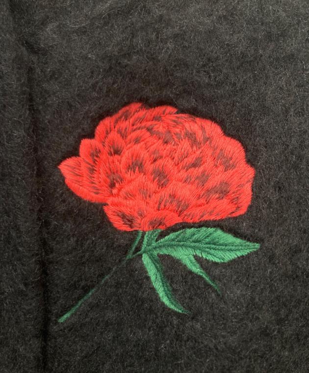 中古・古着通販】Ameri (アメリ) AMANDA MOHAIR KNIT TOP ブラック