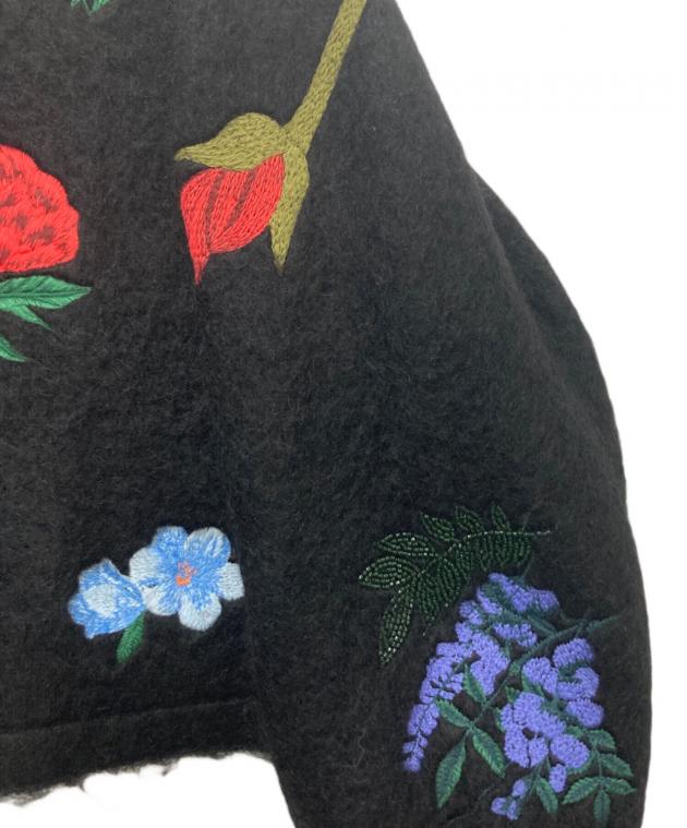 中古・古着通販】Ameri (アメリ) AMANDA MOHAIR KNIT TOP ブラック