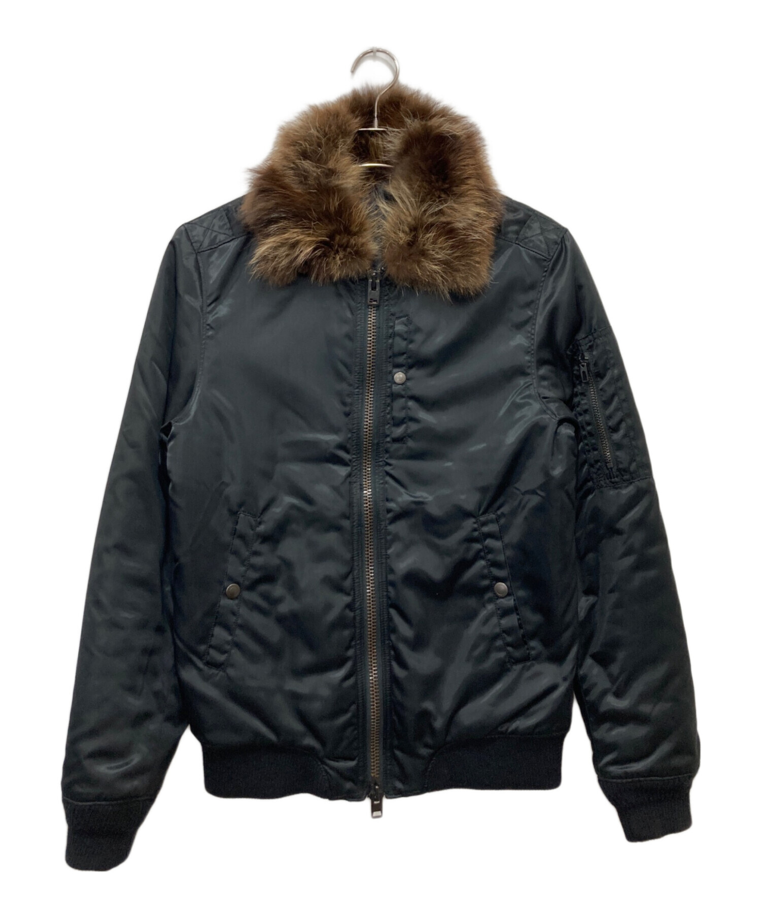 中古・古着通販】MR.OLIVE (ミスターオリーブ) ファー付MA-1ジャケット