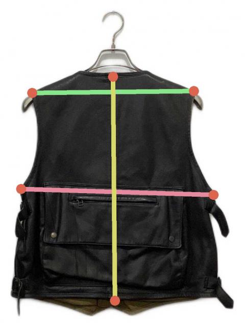 最終価格！HAROLD'S GEAR レザーベスト　VM−1C 1994年製 最終価格！HAROLD'S GEAR レザーベストVM−1C 1994年製