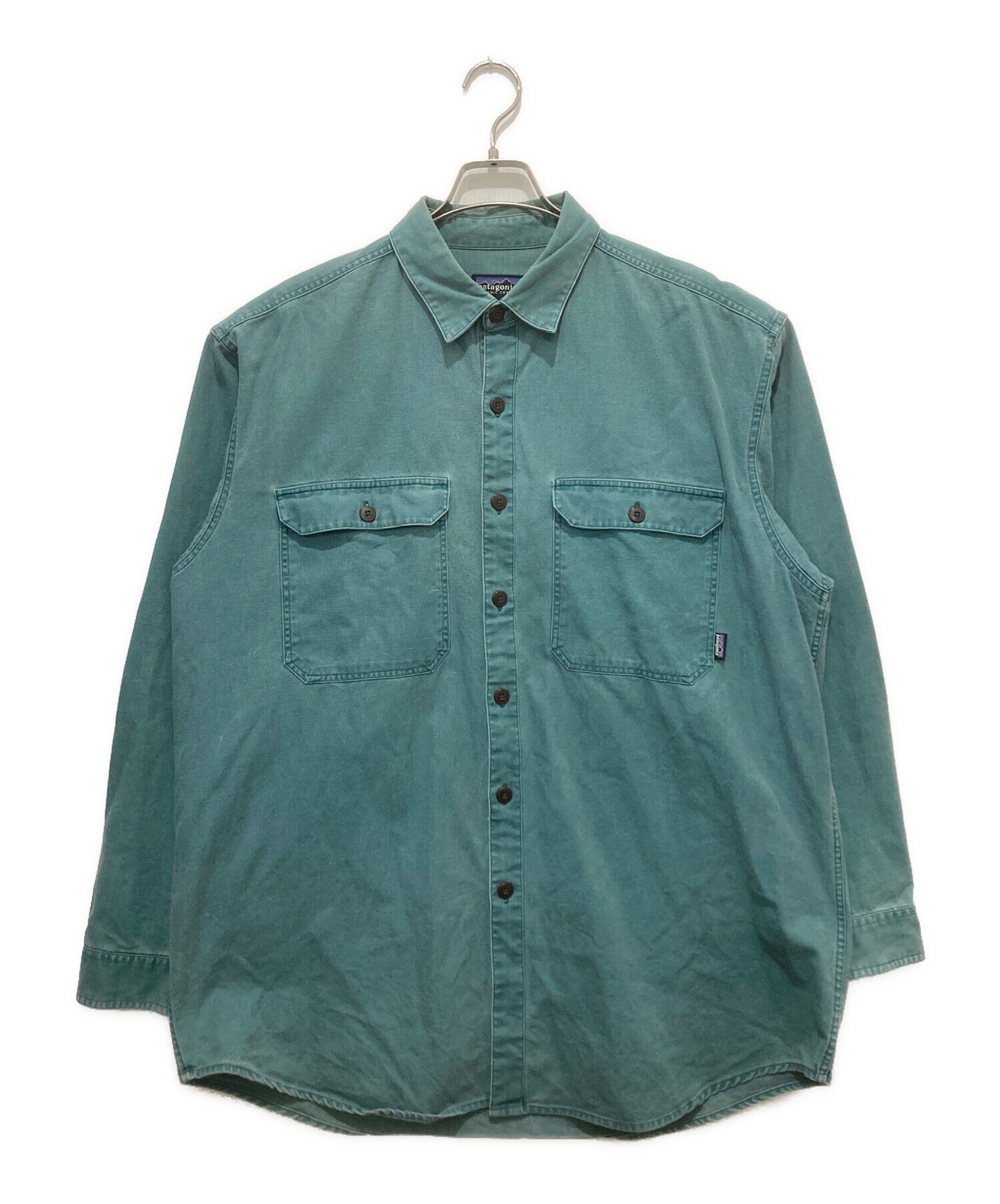 中古・古着通販】Patagonia (パタゴニア) ワークシャツ ブルー サイズ