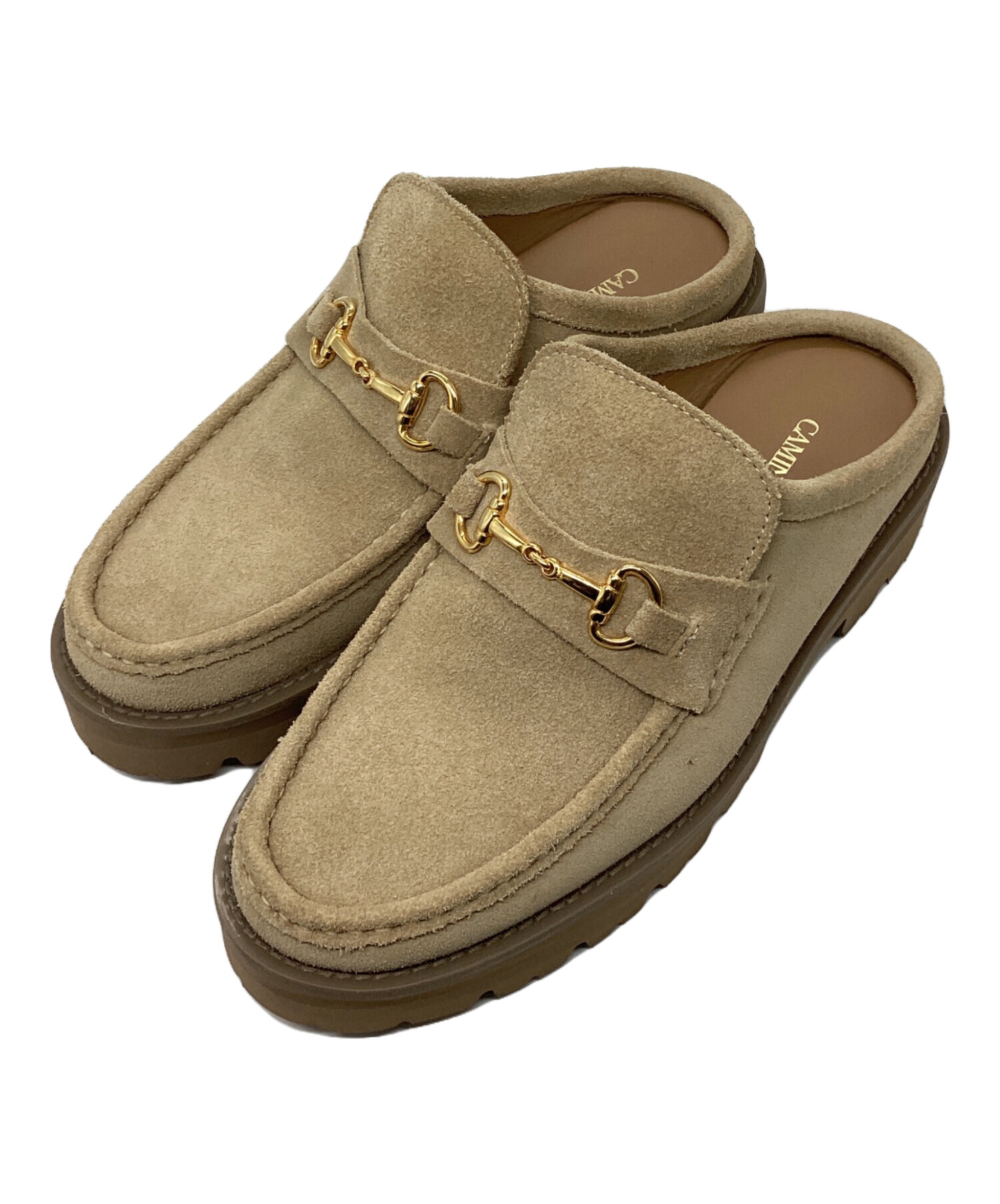 CAMINANDO カミナンドBIT SLIPPER SUEDE 37サイズ CAMINANDO/カミナンド】BIT SLIPPER SUEDE（スリッポン）｜Deuxieme
