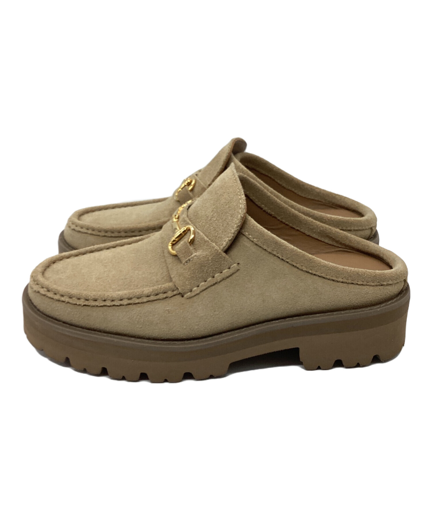 CAMINANDO カミナンドBIT SLIPPER SUEDE 37サイズ CAMINANDO/カミナンド】BIT SLIPPER SUEDE（スリッポン）｜Deuxieme
