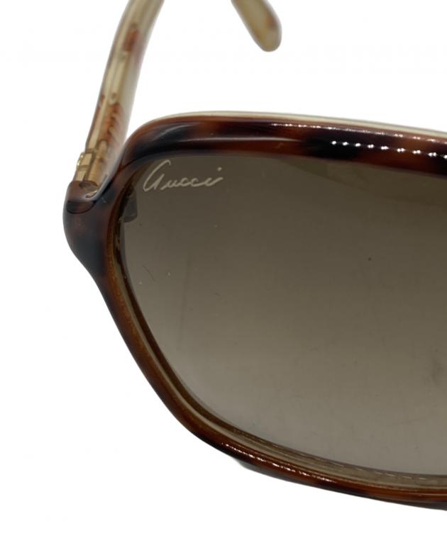 中古・古着通販】GUCCI (グッチ) サングラス ブラウン サイズ:60□16
