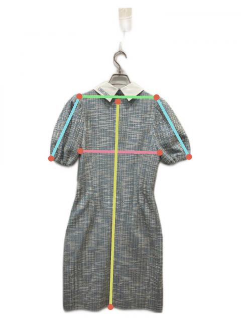 中古・古着通販】EIMY GOLF (エイミーゴルフ) ツイードワンピース