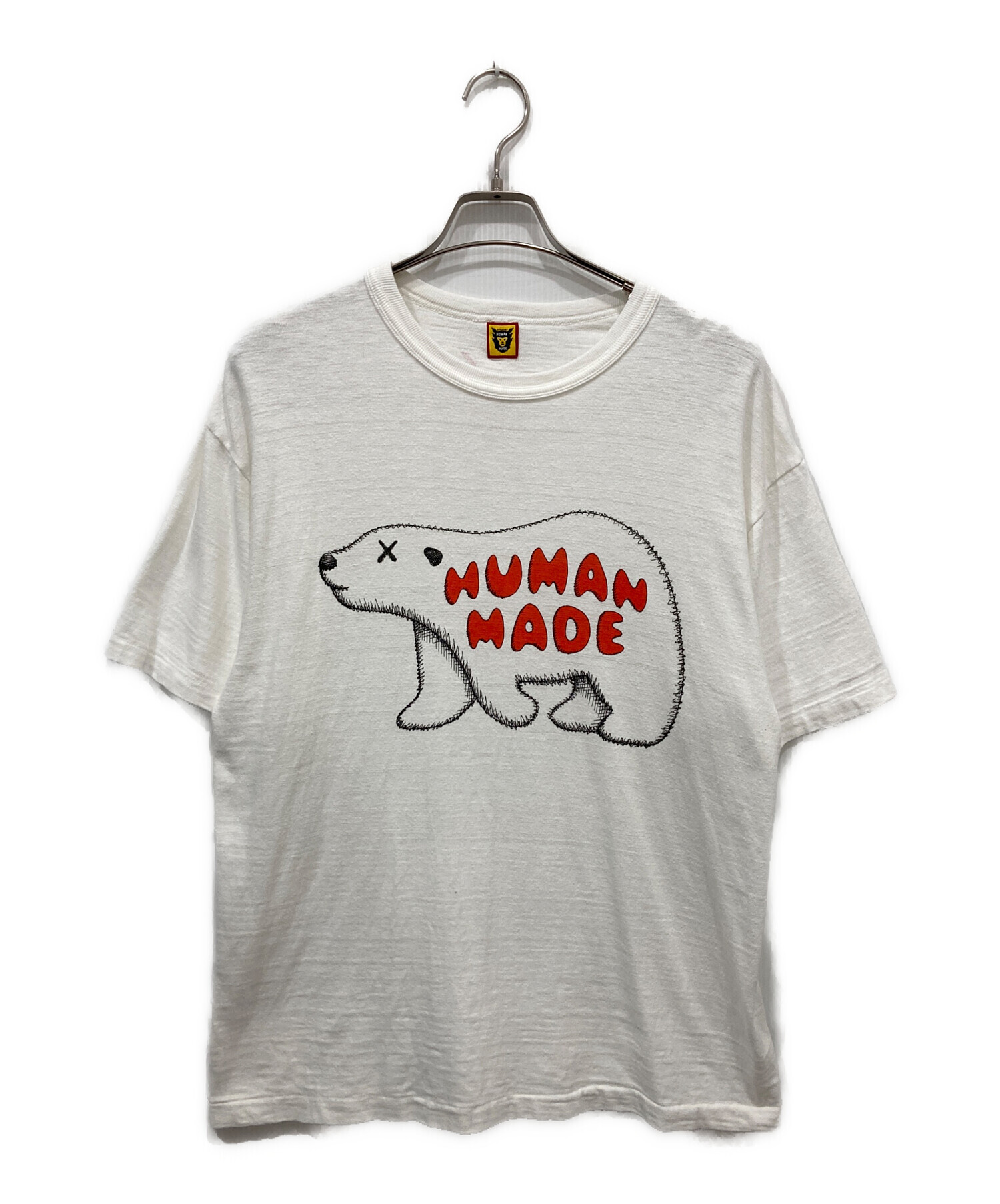HUMAN MADE x KAWS ヒューマンメイド カウズ 張り子 虎　白熊 中古・古着通販】HUMAN MADE (ヒューマンメイド) KAWS (カウズ) T