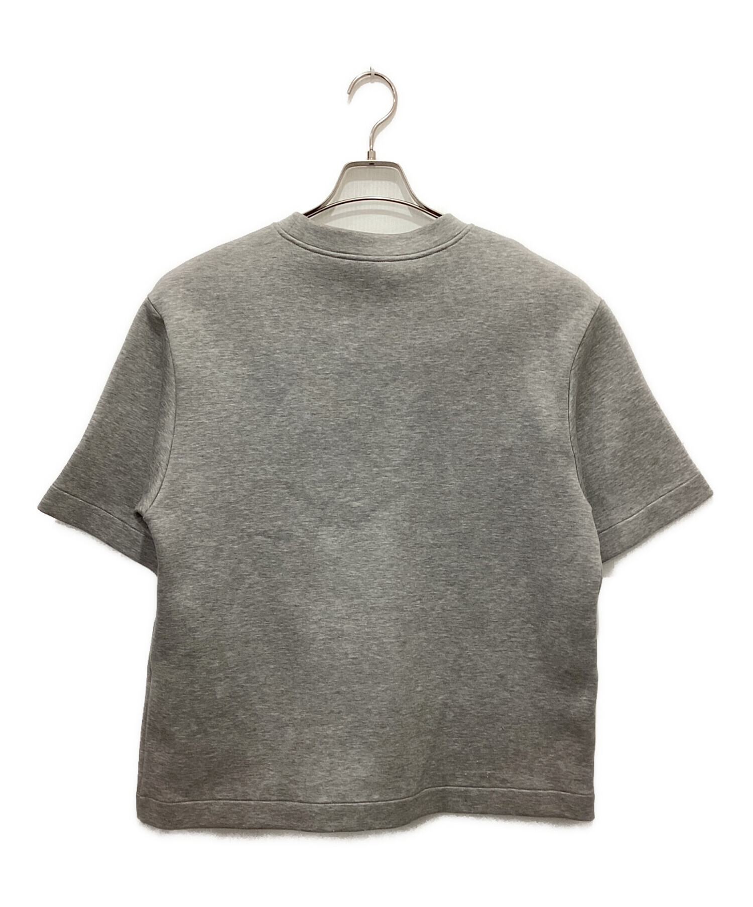 中古・古着通販】PRADA (プラダ) バナナロゴスウェットTシャツ グレー