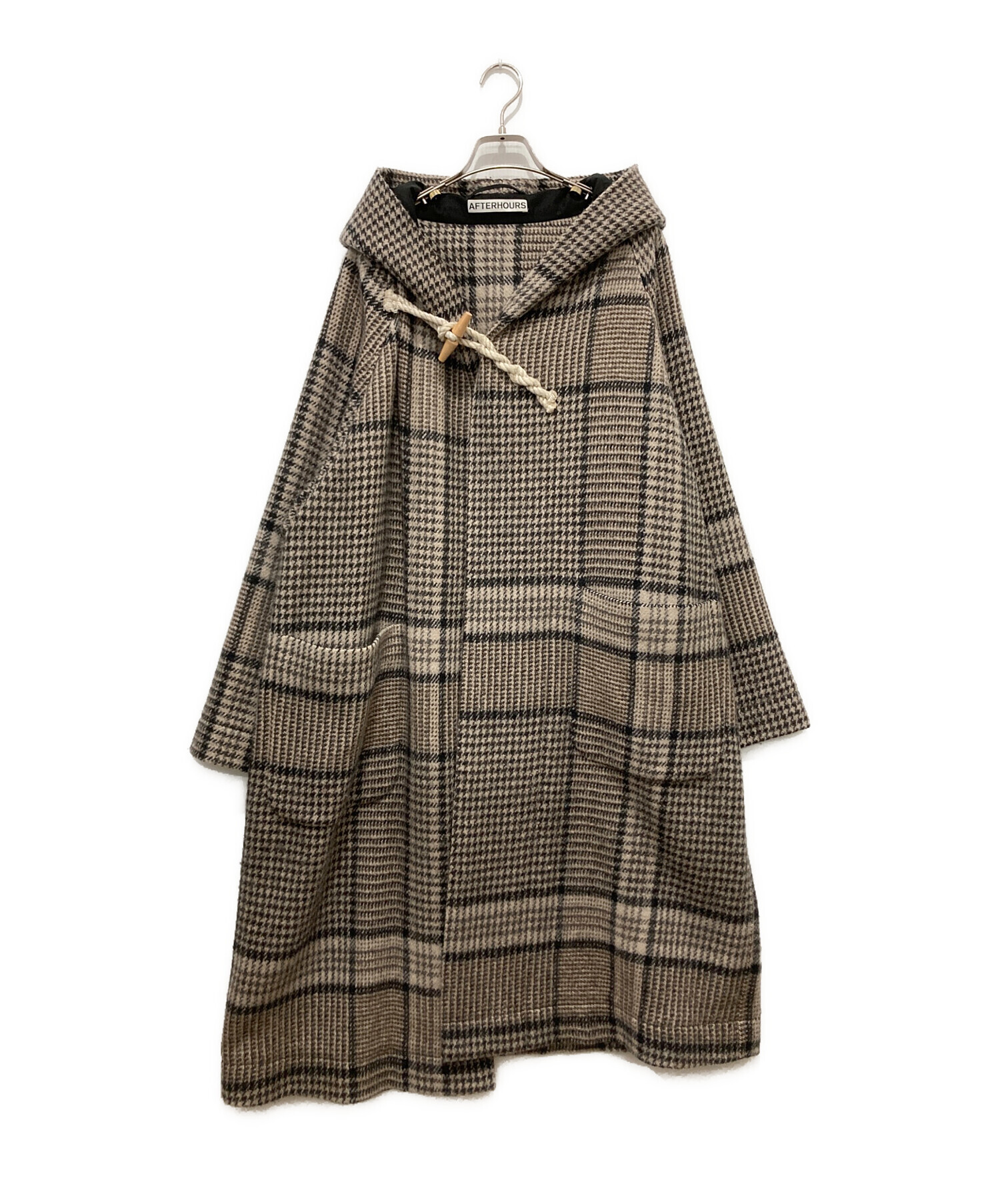 ジャケット・アウター after hours HOODED COAT 中古・古着通販】AFTERHOURS (アフターアワーズ) HOODED COAT ベージュ