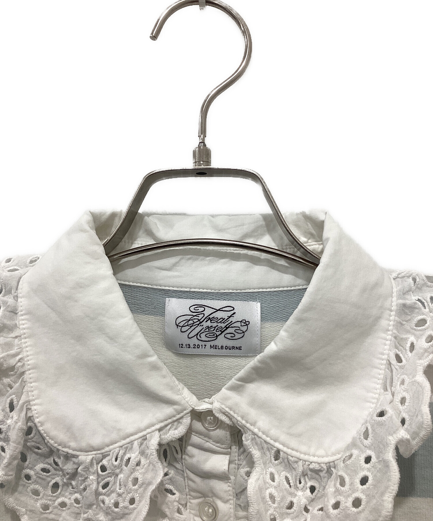 中古・古着通販】Treat Urself (トリートユアセルフ) frill collar