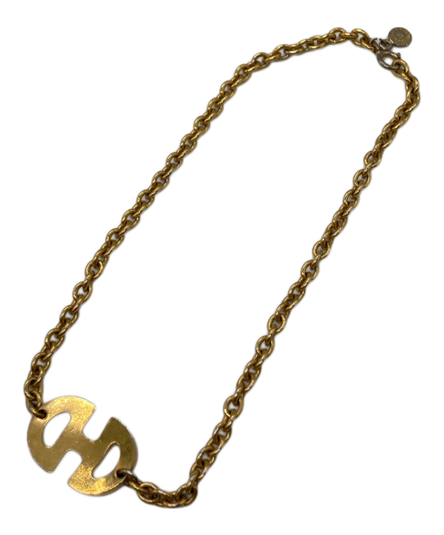 中古・古着通販】CELINE (セリーヌ) ホースビット チョーカー ゴールド