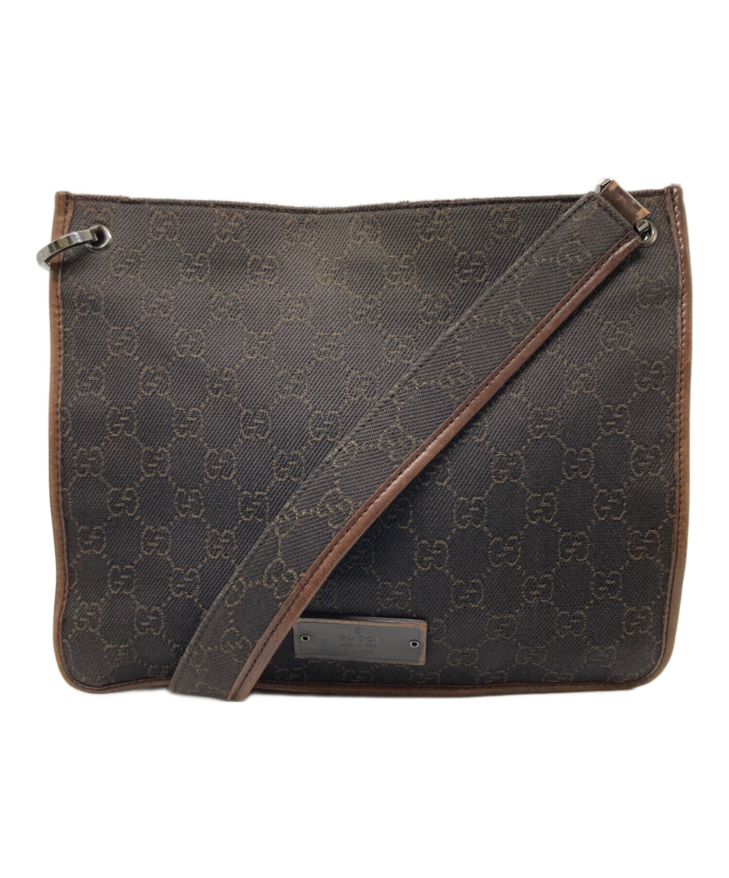 中古・古着通販】GUCCI (グッチ) GGキャンバスショルダーバッグ