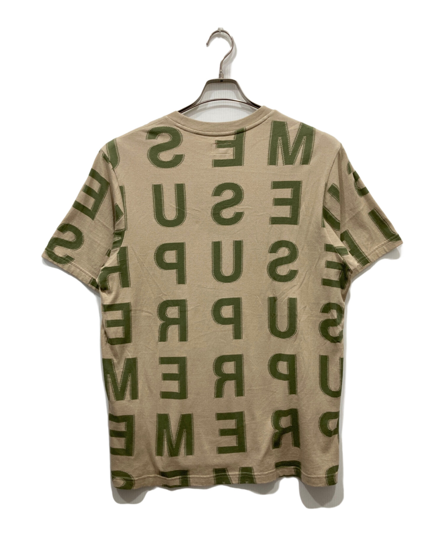 中古・古着通販】Supreme (シュプリーム) intarsia s/s top カーキ