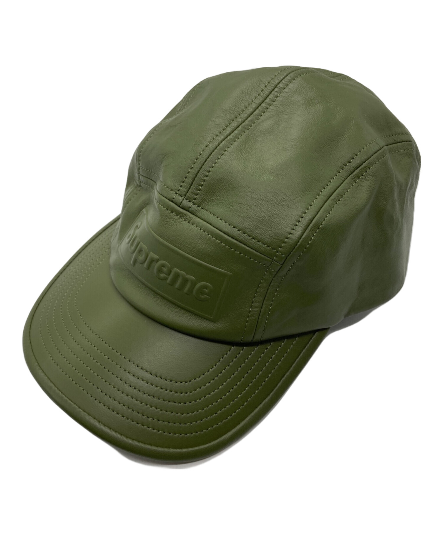 中古・古着通販】Supreme (シュプリーム) GORE-TEX LEATHER CAMP CAP