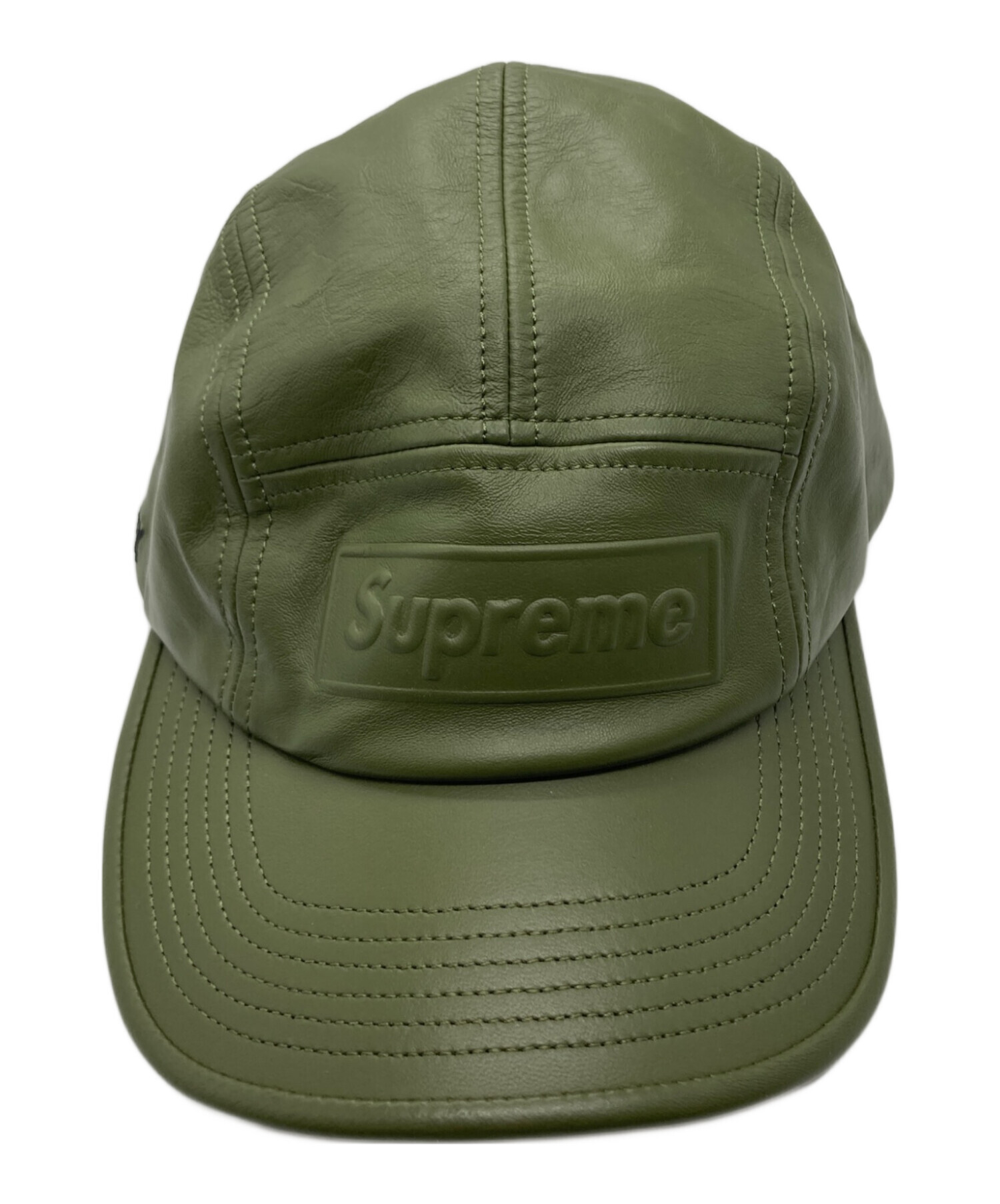 中古・古着通販】Supreme (シュプリーム) GORE-TEX LEATHER CAMP CAP