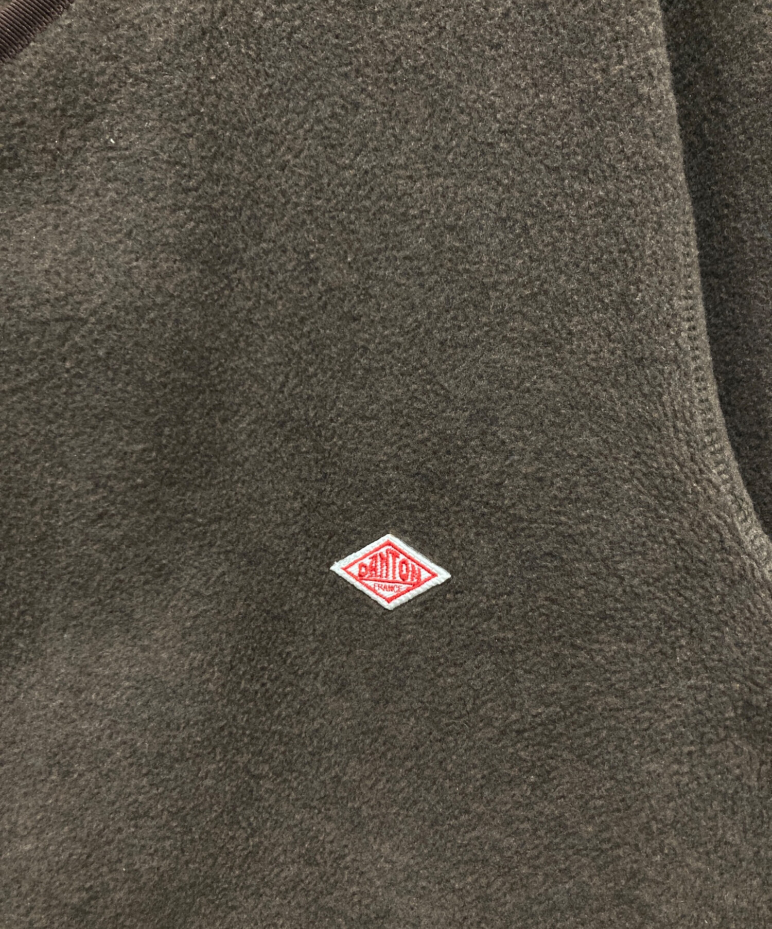 中古・古着通販】DANTON (ダントン) ノーカラーフリースジャケット