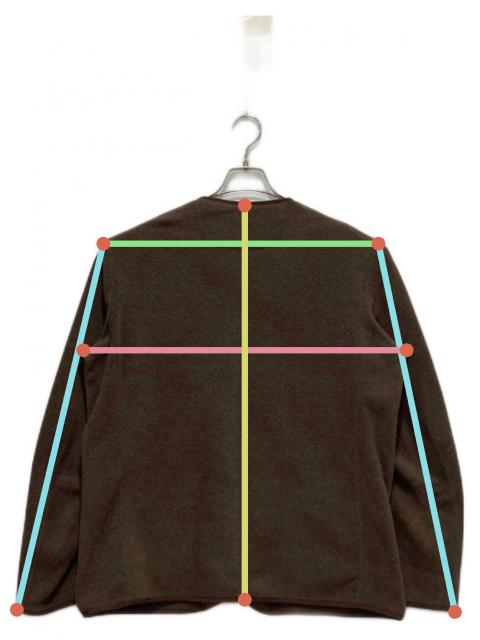 中古・古着通販】DANTON (ダントン) ノーカラーフリースジャケット