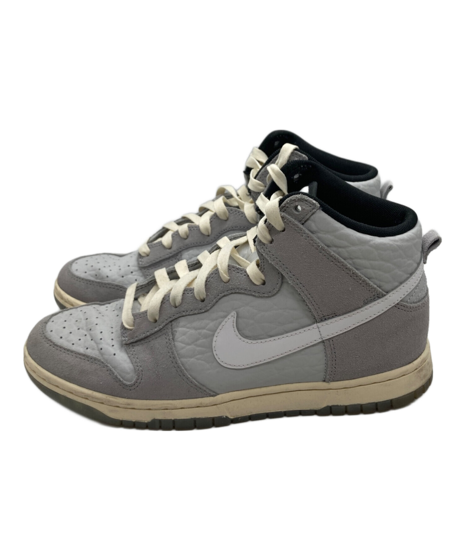 中古・古着通販】NIKE (ナイキ) DUNK HI PREMIUM グレー サイズ:26.5 
