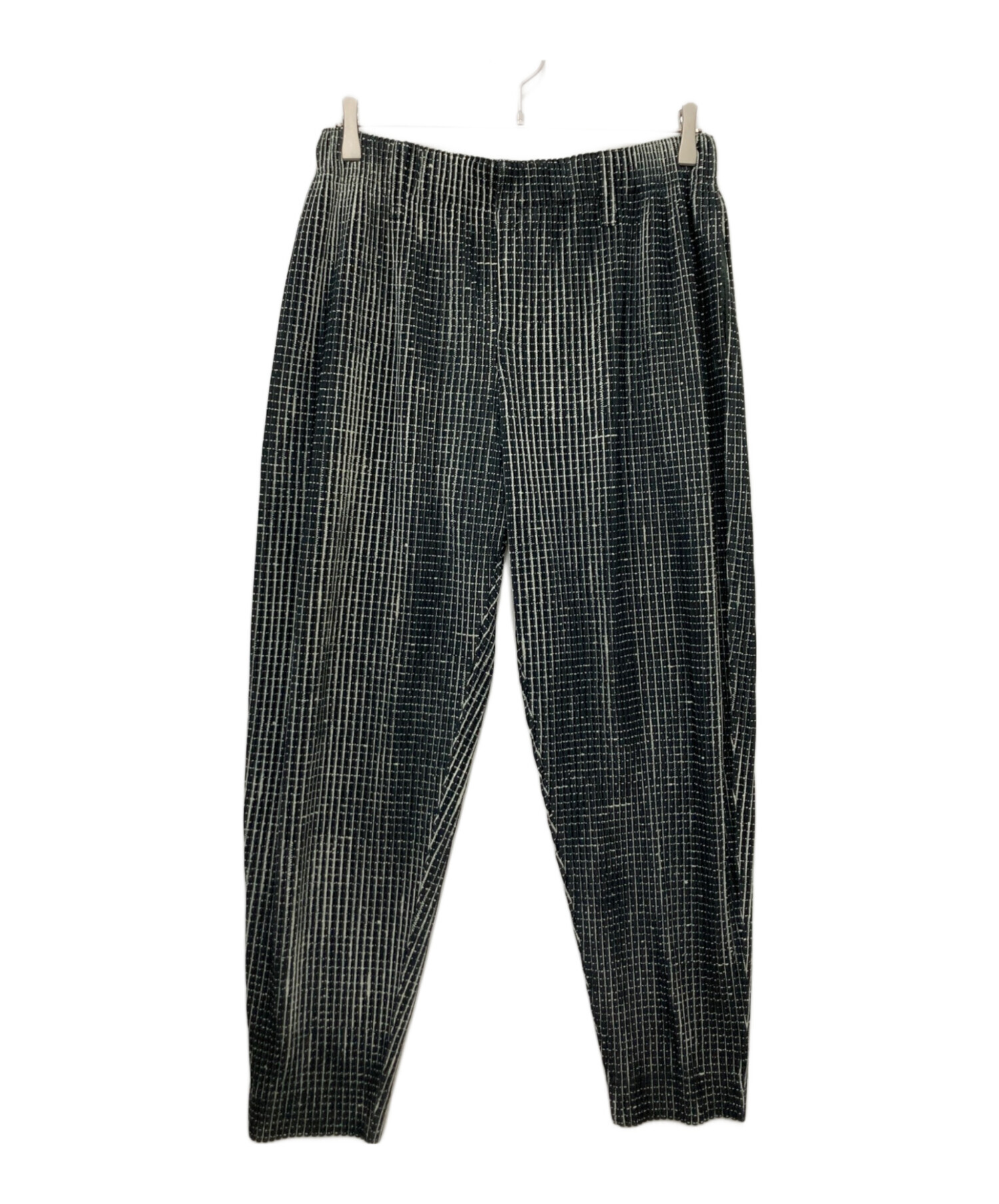 ISSEY MIYAKE HOMME PLISSEテーパードパンツ 中古・古着通販】HOMME PLISSE ISSEY MIYAKE (オム プリッセ イッセイ